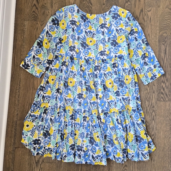 Roller Rabbit Floral Dress M - Picture 2 of 3